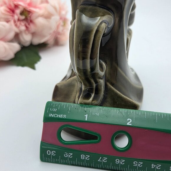 Vintage 1960s Knock Pottery Leprechaun Candle Holder MCM Made In Ireland - Picture 13 of 13